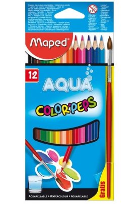 Maped Ξυλομπογιές Νερού Color Peps