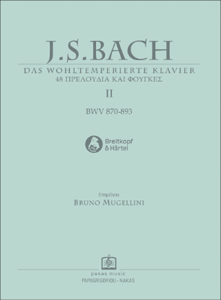 Das Wohltemperierte Klavier II – Breitkopf